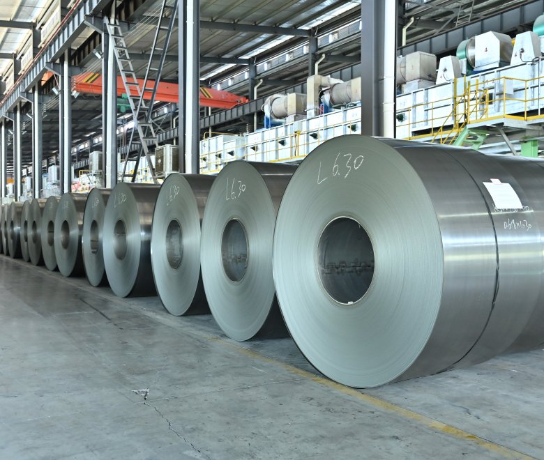 HiB-23/90 silicon steel coil front view