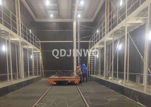 Mechanical Recovery Sandblasting Room