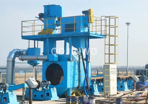 Pipe Outer Wall Shot Blasting Machine