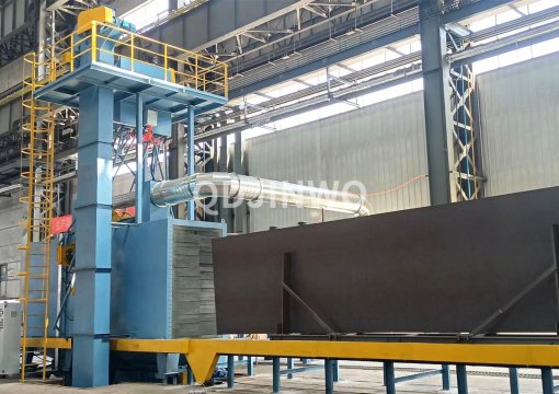 Steel Profiles Shot Blasting Machine