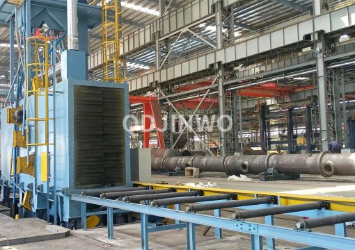 ​Roller Conveyor Shot Blasting Machine