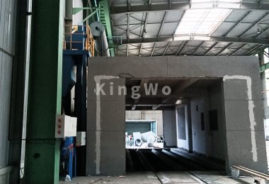 Qinhuangdao Huanya Equipment Co., Ltd. Sandblasting chamber for scraper recovery