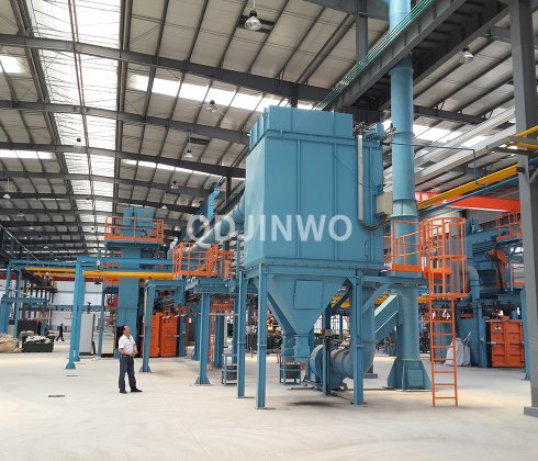 How to avoid spontaneous combustion of shot blasting dust