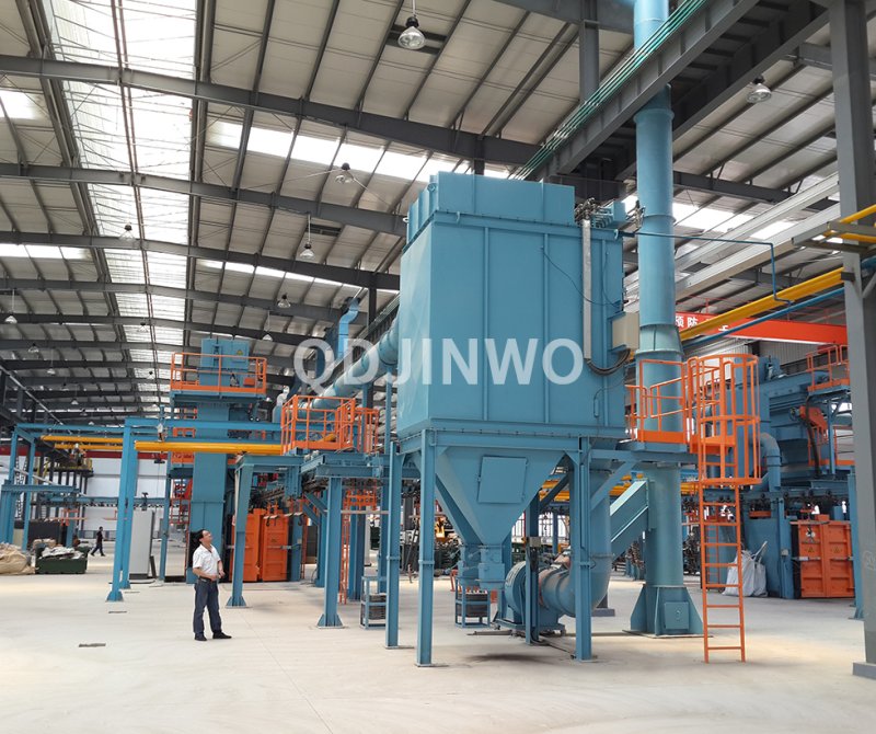 How to avoid spontaneous combustion of shot blasting dust