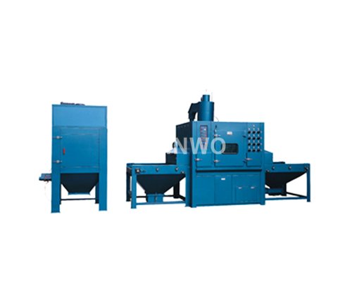 The installation and commissioning of the sandblasting machine has been completed