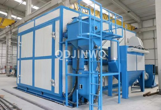 China State Construction Steel Structure - Mechanical Recycling Sand Blasting Room
