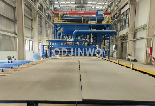 A large-scale steel structure enterprise in Fujian — Steel plate pretreatment line