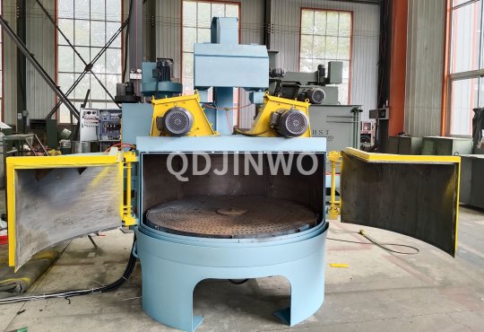 SANDVIK — turntable shot blasting machine