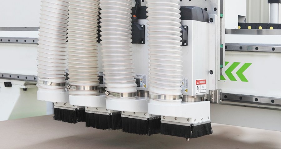 cuatro husillos de 6 kW