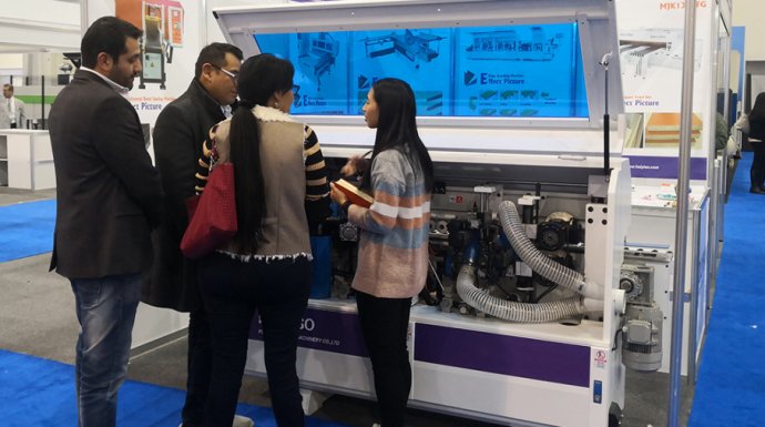 Siempre estamos en camino para participar en la exposición.