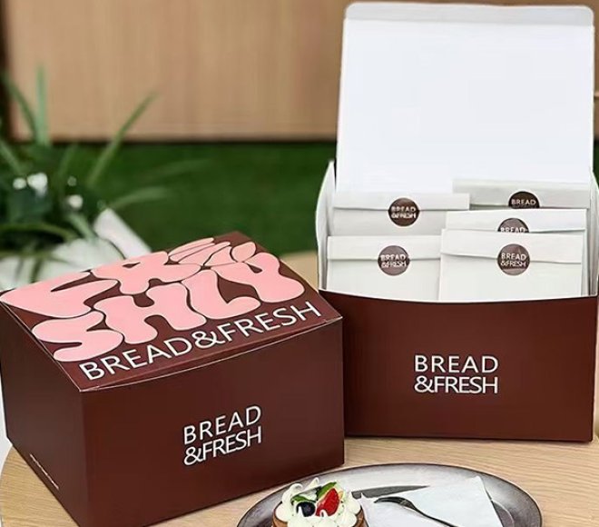 Custom Bread Packaging Box