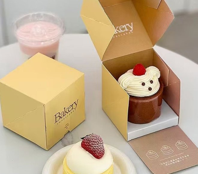 Custom Bakery Cake Packaging Box