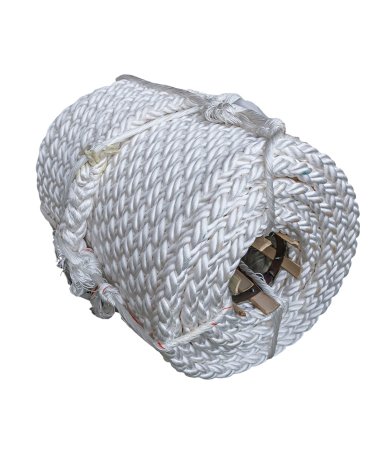 Polyester eight-strand rope