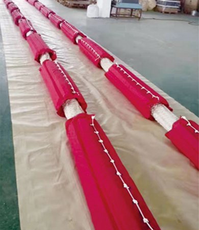 Single point mooring rope