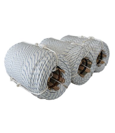 Polyamide double braided rope