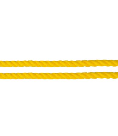 Ultra-high molecular weight polyethylene three-strand rope