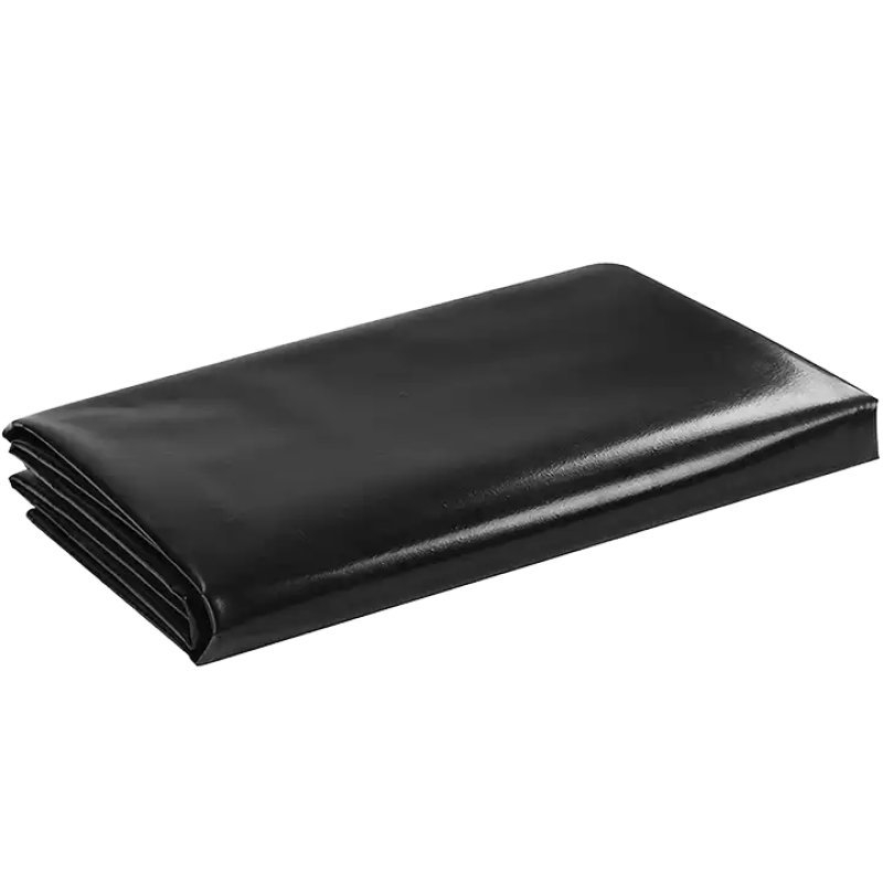 Revestimiento para presas de estanques industriales Geomembranas de HDPE Geomembrana antibacteriana resistente a los rayos UV de 0,5 mm a 2,0 mm Fabricada en PVC para peces