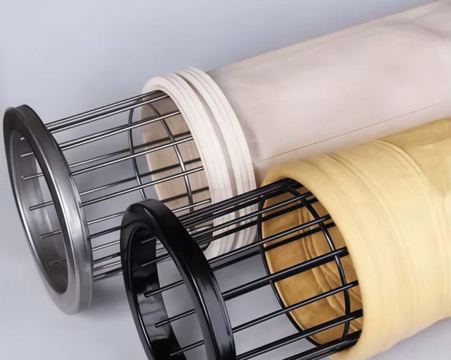 Jaulas para bolsas filtrantes de alta calidad para la filtración industrial/jaulas para filtros de mangas