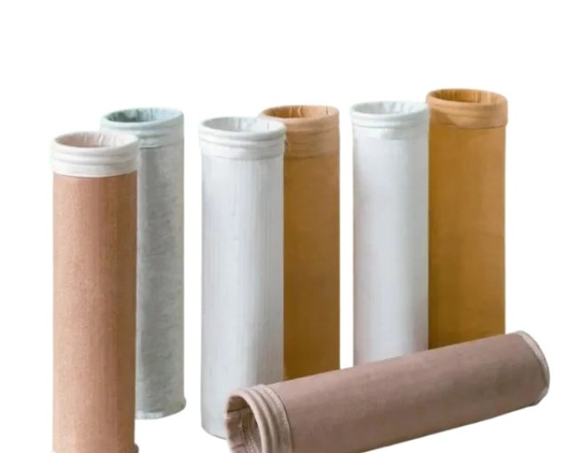 Excelente resistencia a la corrosión química y a las altas temperaturas Bolsas de filtrado de polvo PPS para la filtración del aire.