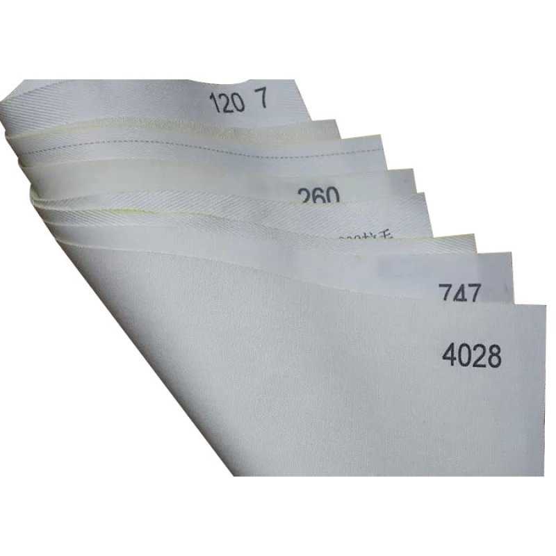 Tela filtrante para filtración de agua con ceniza de carbón