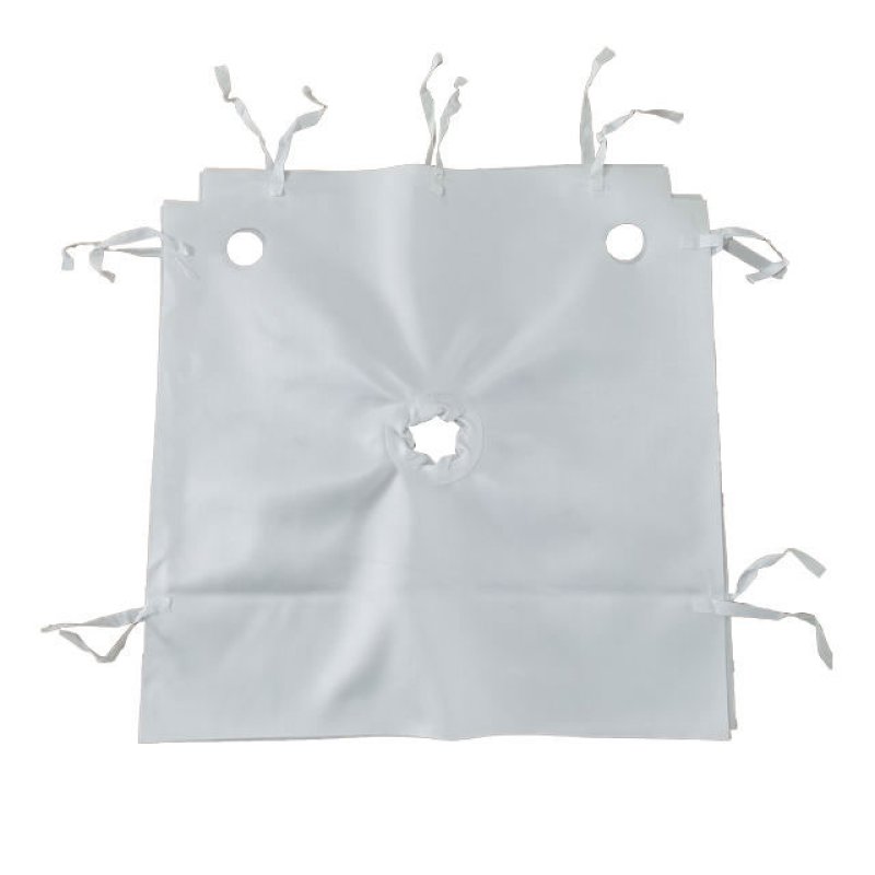 Tela filtrante para separación y extracción de materias primas