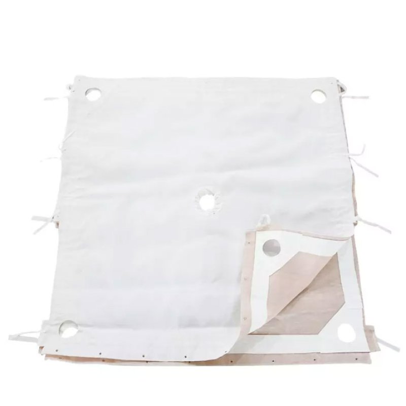 Tejido filtrante para filtración biológica de agua