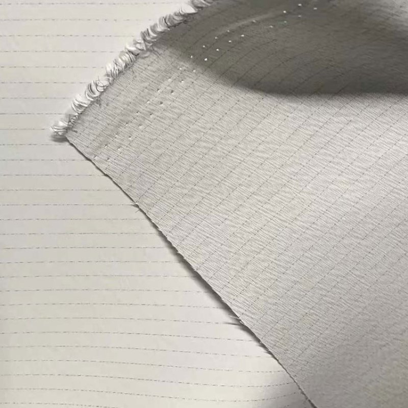 Tela filtrante antiestática de alta eficiencia