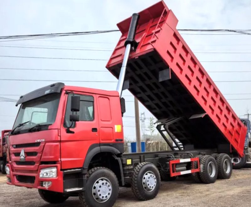 Used HOWO 8×4 Dump Truck