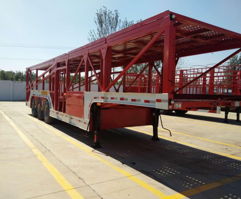 3 Axle Car Carrier Semi Trailer