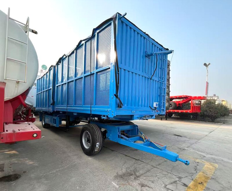 3 Axle Cargo Fence Full Trailer