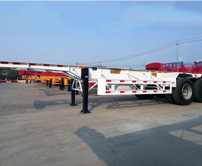 2 Axle 40FT Skeleton Semi Trailer