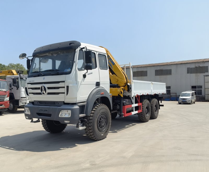 BEIBEN 6×6 Mounted Crane Truck
