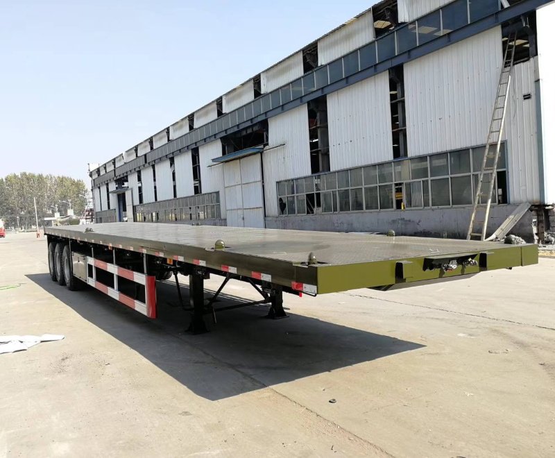 3 Axle Flatebd Semi Trailer
