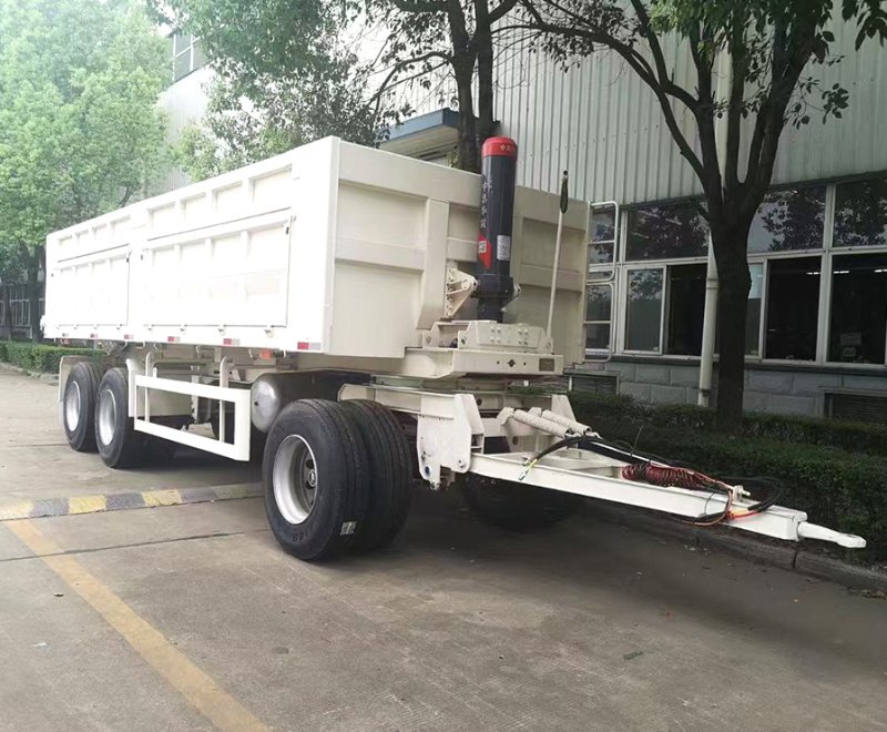 3 Axle Dump Drawbar Trailer