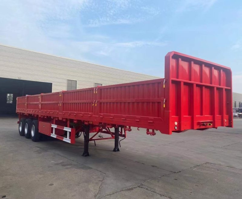 3 Axle 50 Tons Cargo Semi Trailer