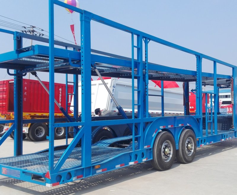 2 Axle Car Carrier Semi Trailer