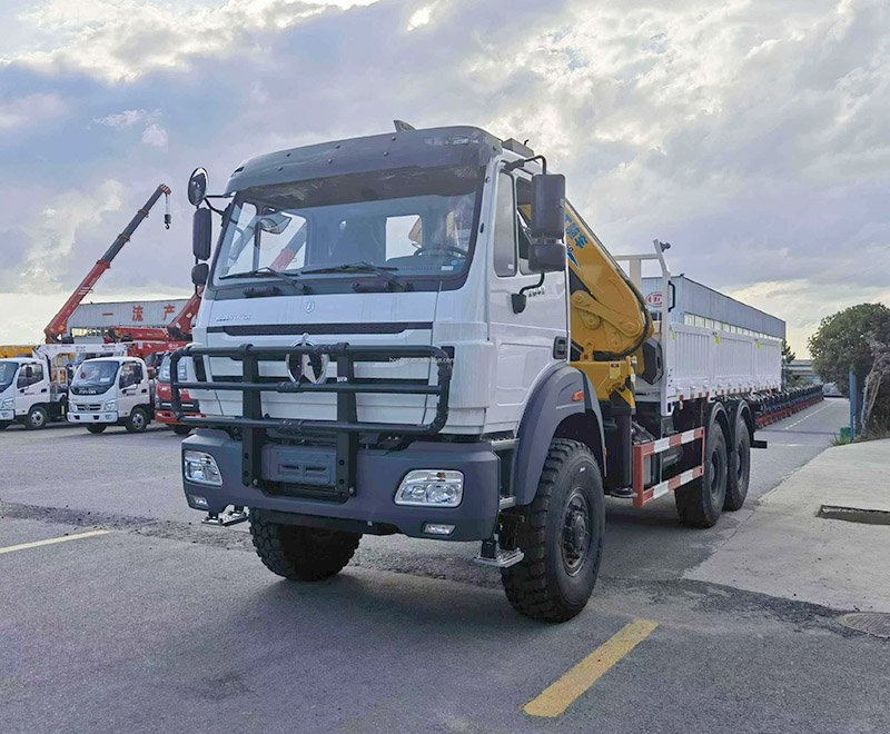 BEIBEN 6×4 Mounted Crane Truck