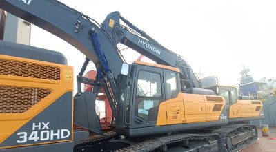 Expanding in Africa: Successfully Ships Hyundai HX340HD Excavator to Algeria