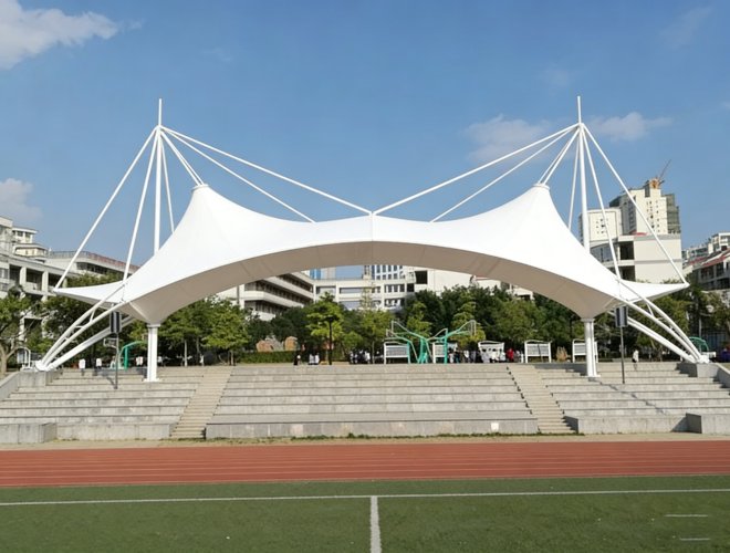 Stadium Stand Membrane Canopy