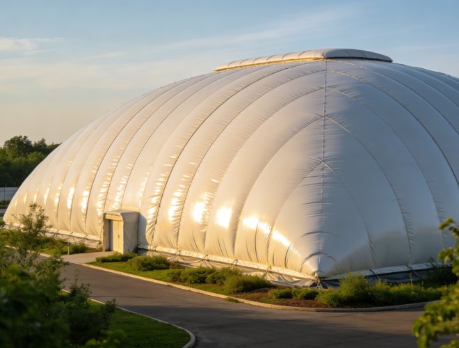 Air-Inflated Membrane Structure