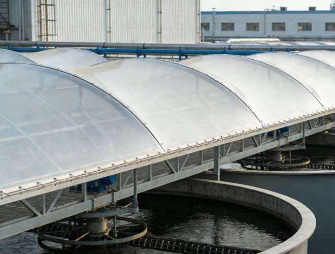 Membrane Structure Sewage Tank Cover