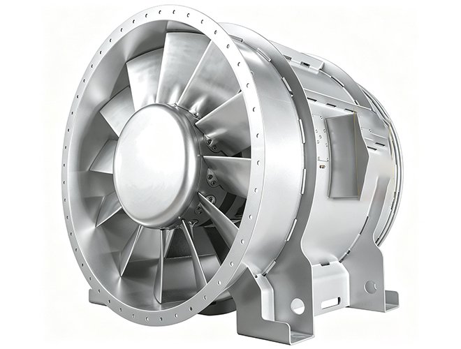 Series of Reversible Axial-Flow Fans for Subway Tunnels