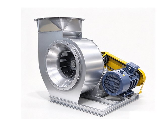 Single Inlet Backward Curved Centrifugal Fan