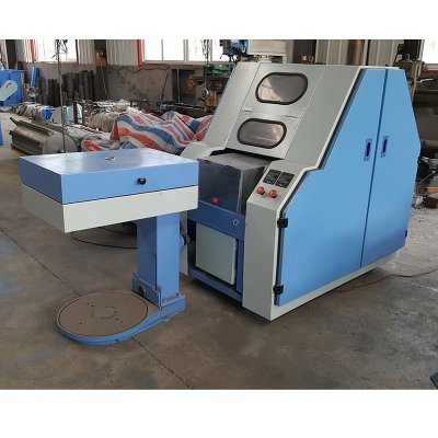 Máquina de cardado de muestras planas