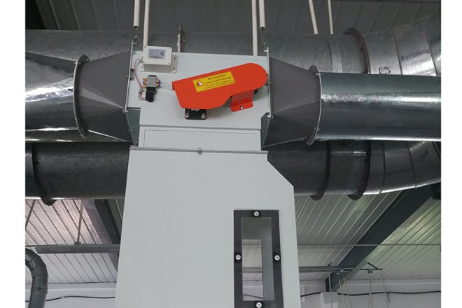 Detector AMPE de metales y chispas AMP2000-3