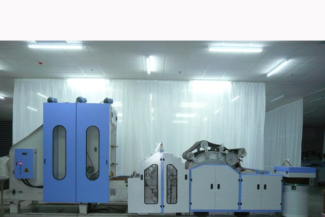 Máquina de cardado semi-peinado YX208-2