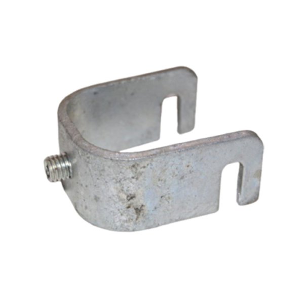 Kick plate clamps