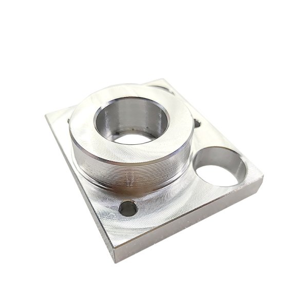 CNC Machined Hardware in Aluminum with Hard Anodizing for Wear-Resistant Surfaces