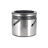 Custom press-fit bushing with flanged and straight ends for machinery