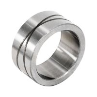 Quenched hardened steel bushing for high-impact industrial applications